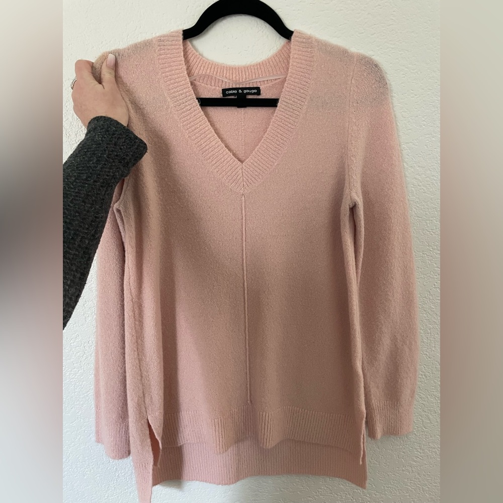 Pink Oversized Sweater